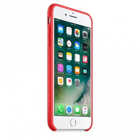Силиконовый чехол для iPhone 7 Plus, (PRODUCT)RED