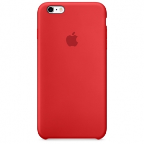 Силиконовый чехол для iPhone 6 Plus/6s Plus, (PRODUCT)RED